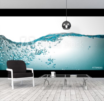 Picture of onda splash con bollicine